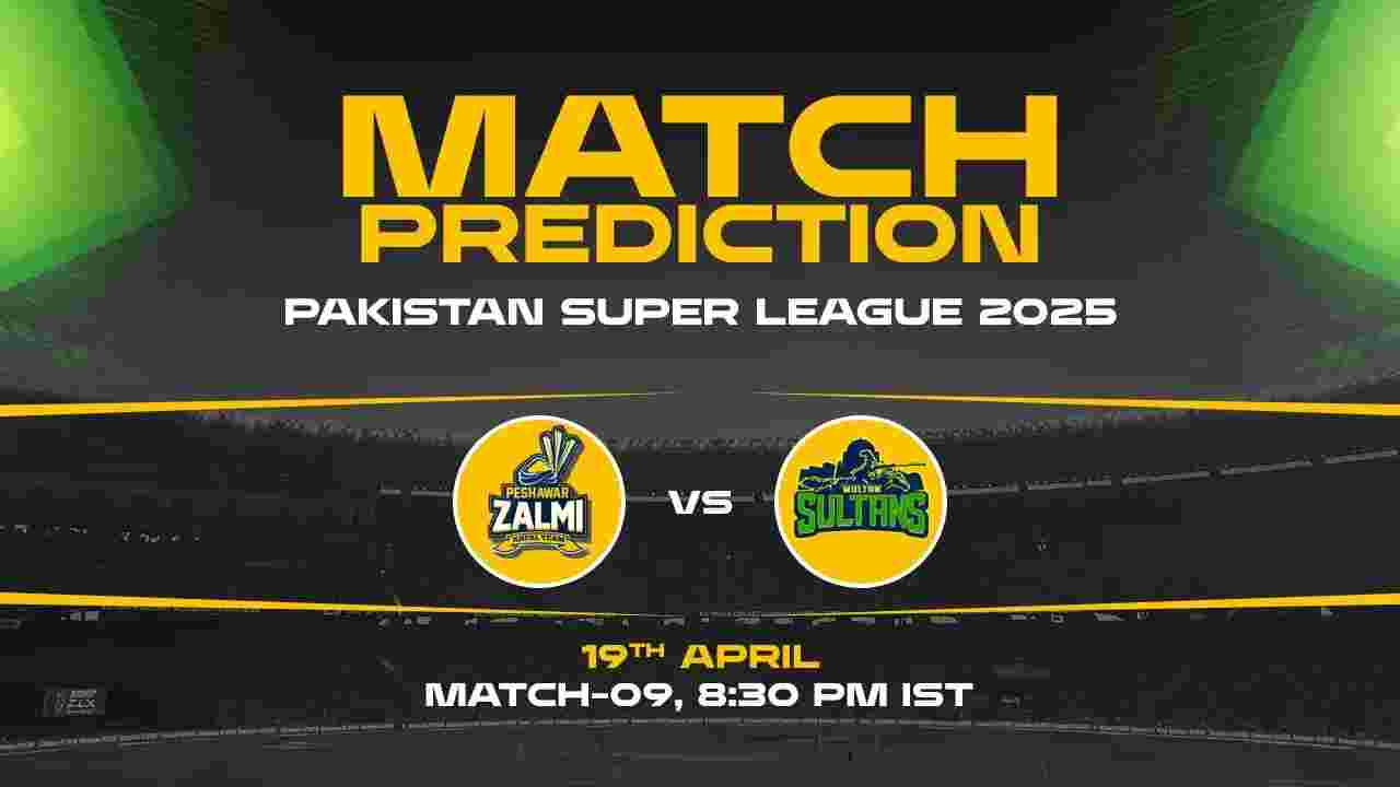 PSL 2025: PES vs MUL Prediction– Match 9