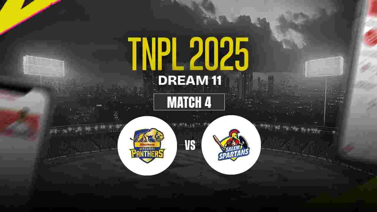 TNPL 2025: SMP vs SS, 4th Match Prediction
