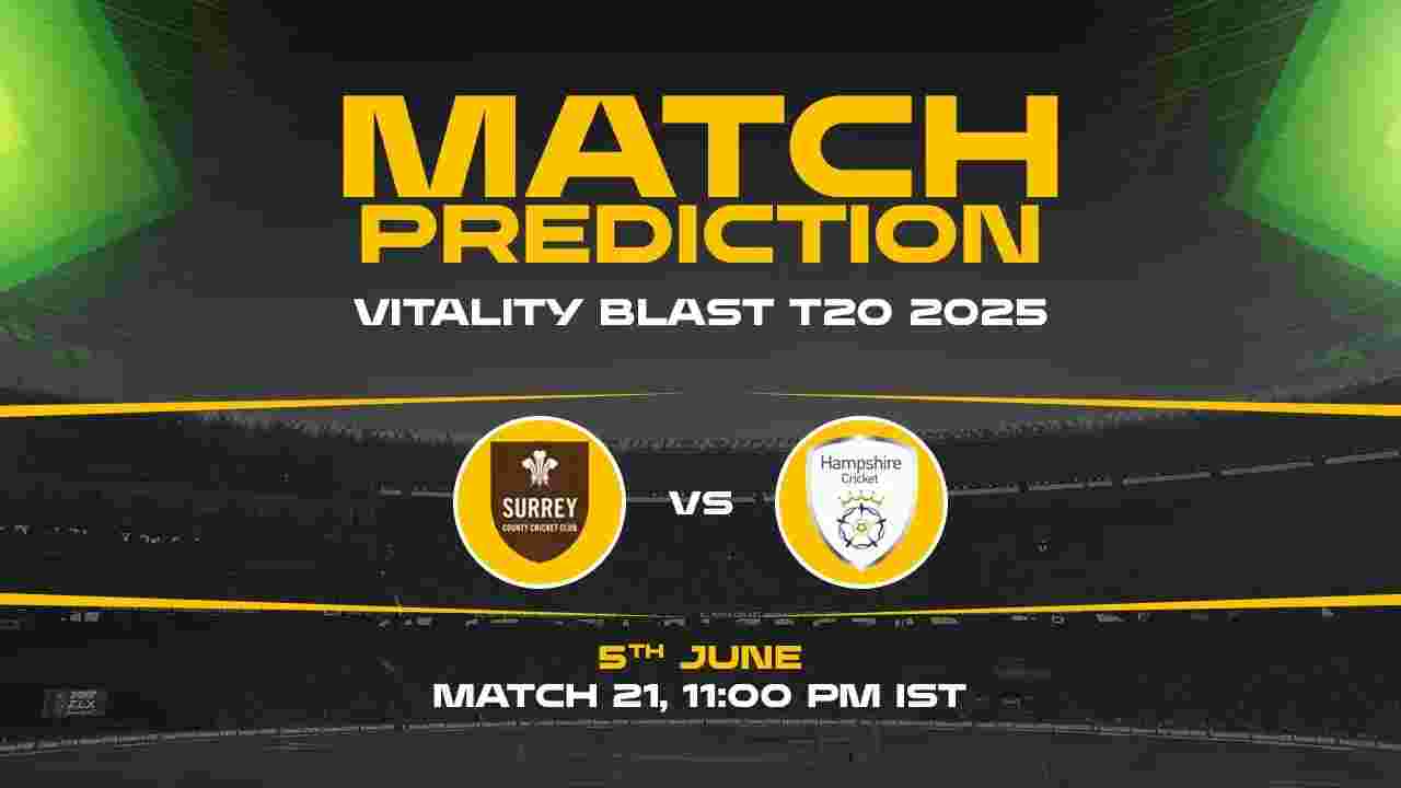 Vitality Blast: SUR vs HAM Prediction