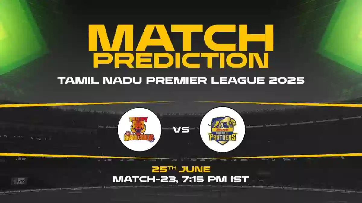 TNPL 2025: SMP vs TRO, 23rd Match Prediction