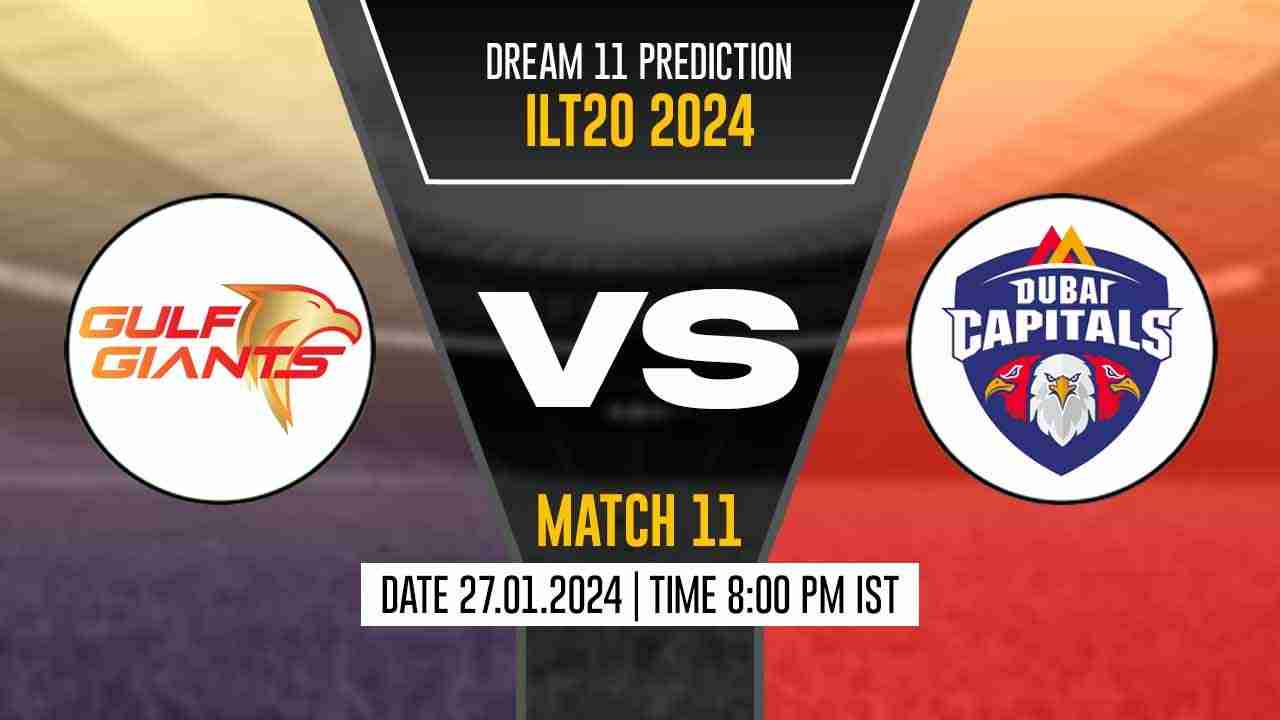 DCP vs GG Dream11 Prediction, Fantasy Cricket Tips, Probable Playing XI, Pitch Report & Injury Updates For 11th Match