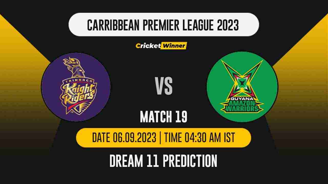 TKR vs GAW Dream11 Prediction, Fantasy Cricket Tips, Probable Playing XI, Pitch Report & Injury Updates For 19th Match