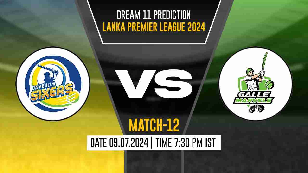 DS vs GM Dream11 Prediction, Fantasy Cricket Tips, Probable Playing XI, Pitch Report &amp; Injury Updates For 12th Match
