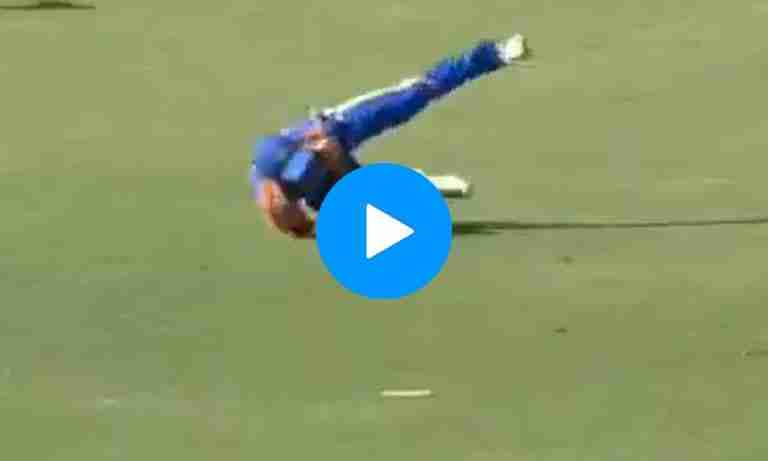 Watch: Ravi Bishnoi take a superb catch to dismiss Brian Bennett in the Zimbabwe vs India T20I