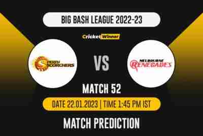 BBL 2022: Match 52 SCO vs REN Match Prediction- Who Will Win Today's BBL Match Between Perth Scorchers and Melbourne Renegades?