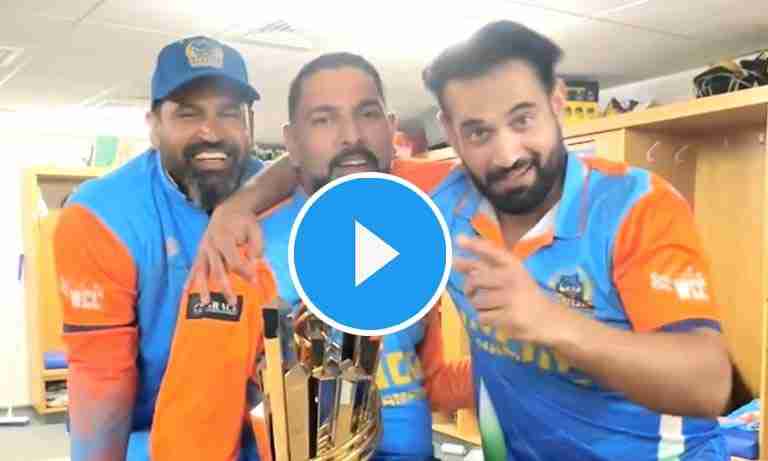 Watch: “Yuvraj did not want me to bowl in the tournament,” Irfan after winning the WCL 2024 championship