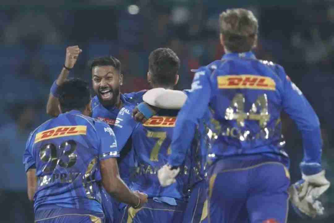 Fans erupt as MI won a nail-biter game against DC in IPL 2025