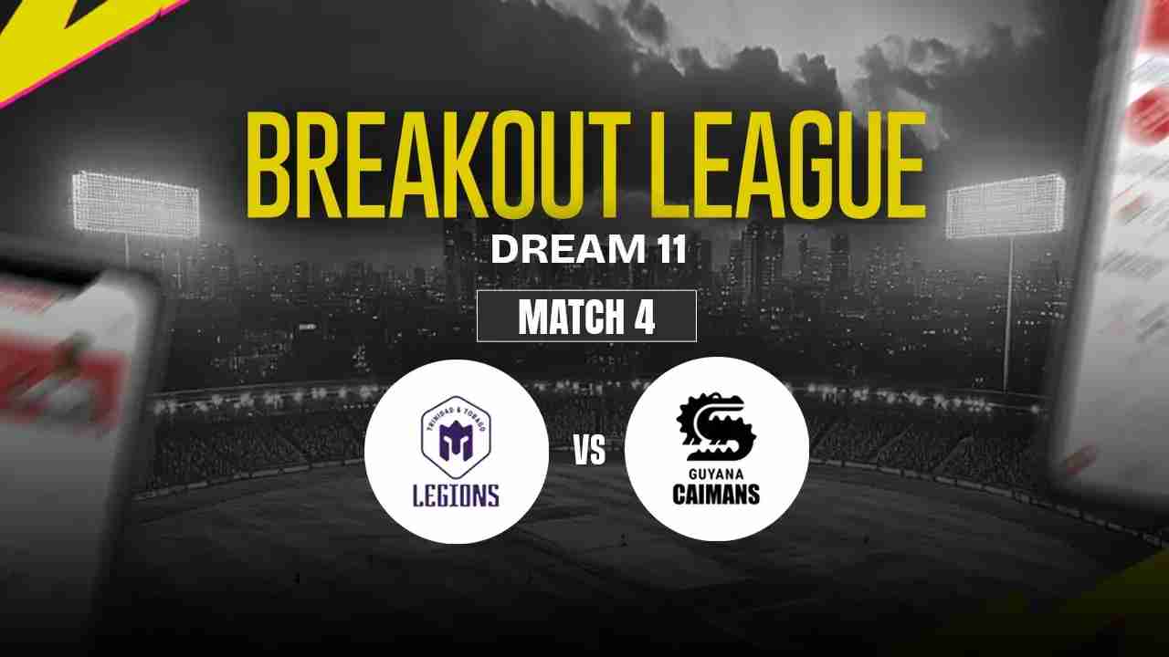TTL vs GRR Dream11 Prediction, Trinidad & Tobago Legions vs Guyana Rainforest Rangers