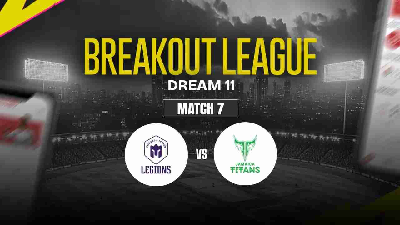 TTL vs JMT Dream11 Prediction, Trinidad & Tobago Legions vs Jamaica Titans