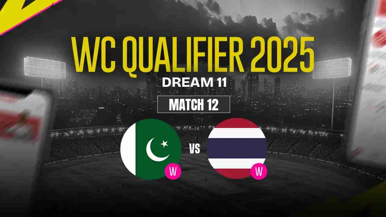 PAK-W vs THI-W Dream11 Prediction, Pakistan Women vs Thailand Women