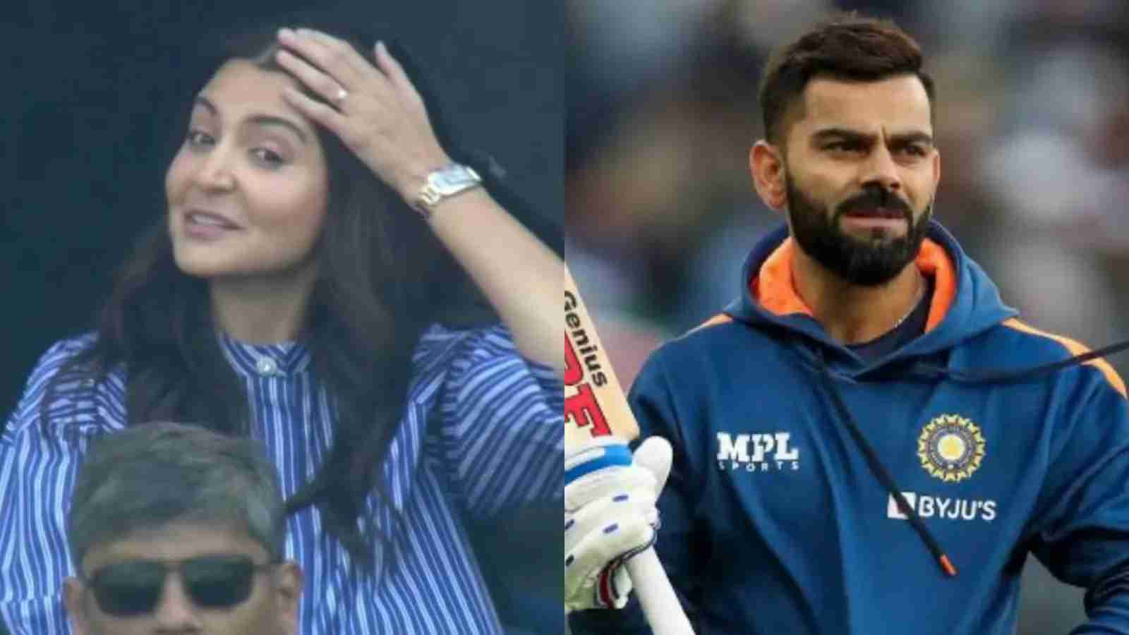 Anushka Sharma and Virat Kohli 
