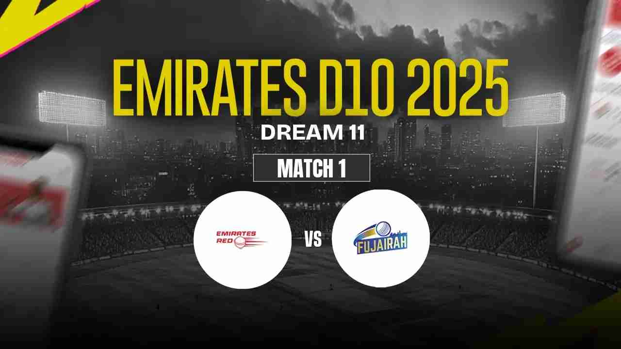 EMR vs FUJ Dream11 Prediction, Emirates Red vs Fujairah