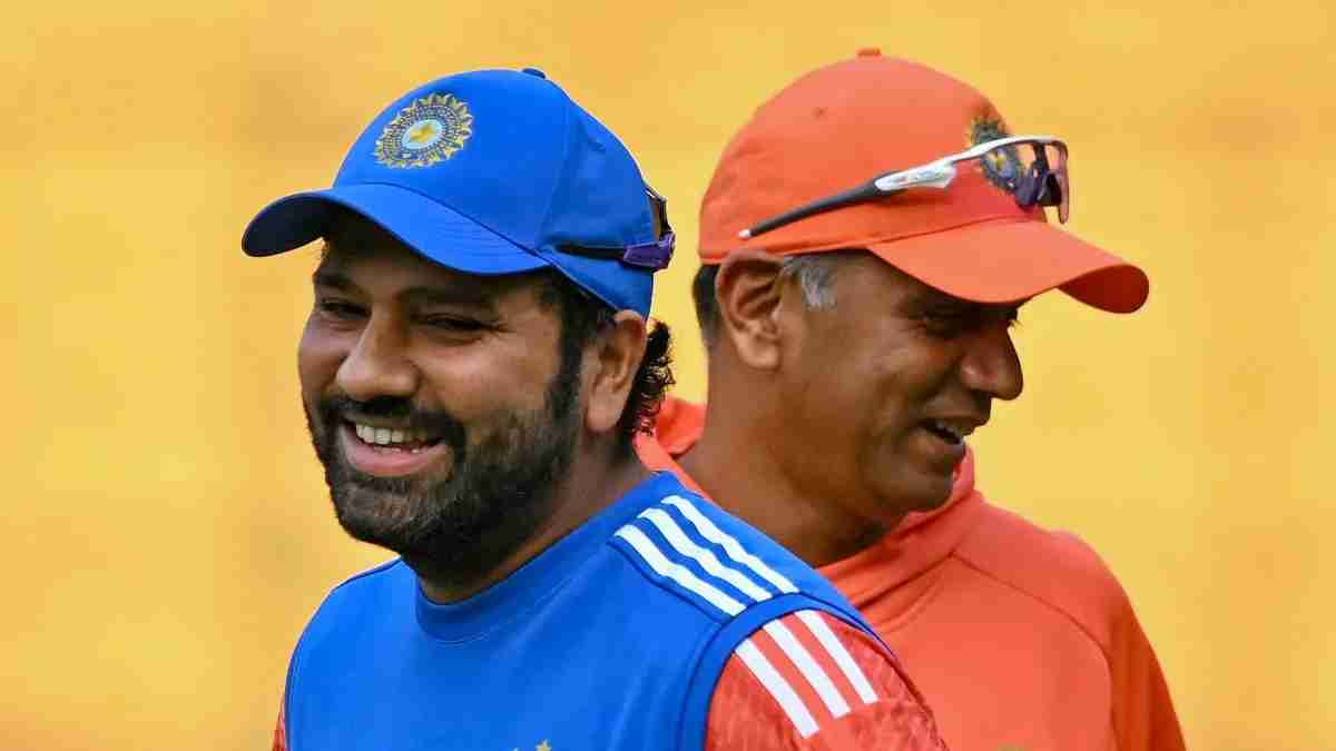 rohit sharma and rahul dravid