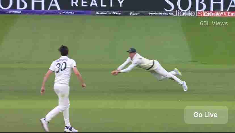 Marnus Labuschange catch