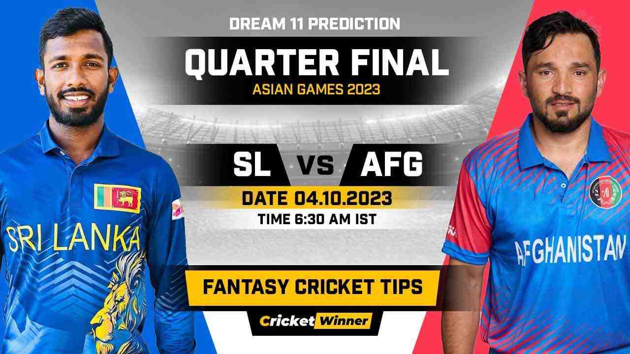 AFG vs SL Dream11 Prediction, Fantasy Cricket Tips, Probable Playing XI, Pitch Report & Injury Updates For Quarter-final Match