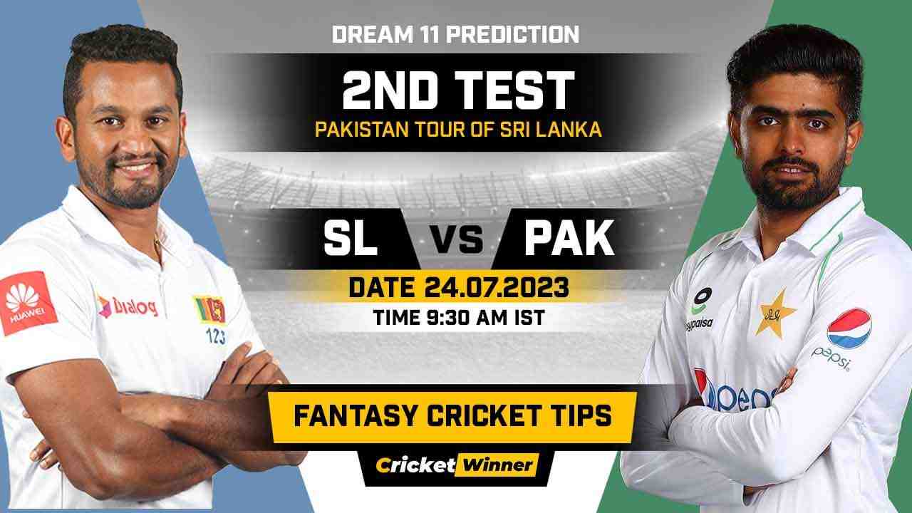 SL vs PAK Dream11 Prediction, Fantasy Cricket Tips, Probable Playing XI, Pitch Report & Injury Updates For 2nd Test