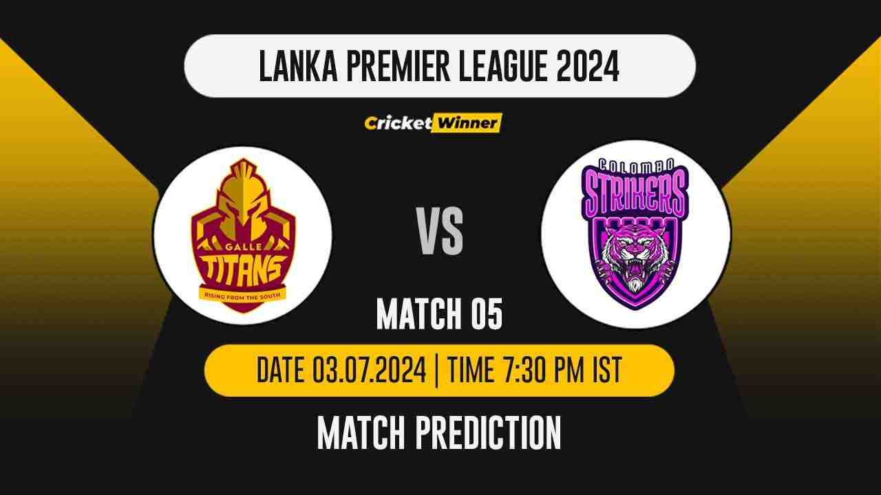 LPL 2024: 5th Match, GM vs CLS Today Match Prediction - who will win today's match between Galle Marvels and Colombo Strikers