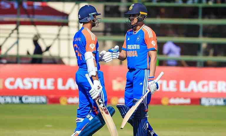 ZIM vs IND 4th T20I: India beat Zimbabwe by 10 wickets, take 3-1 series lead