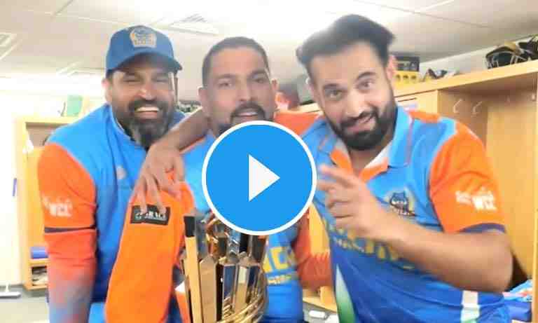 Watch: “Yuvraj did not want me to bowl in the tournament,” Irfan after winning the WCL 2024 championship