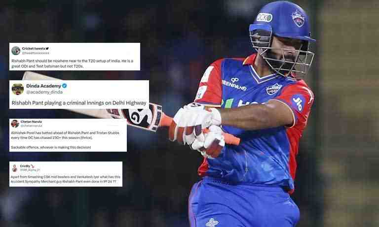 IPL 2024: Rishabh Pant's batting against SRH draws criticism
