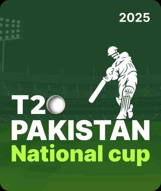 Pakistan National T20 Cup 2025: Broadcast and Live Streaming Details