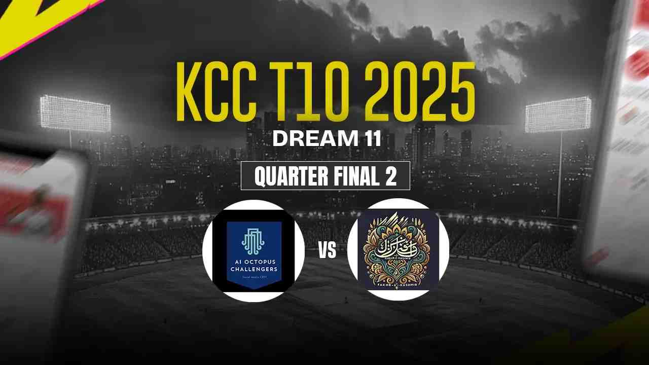 AIOC vs FEK Dream11 Prediction, Ai Octopus Challengers vs Fakhr-E-Kashmir