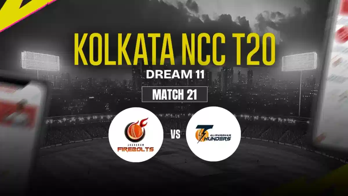 JF vs AT Dream11 Prediction, Jhargram Firebolts vs Alipurduar Thunders