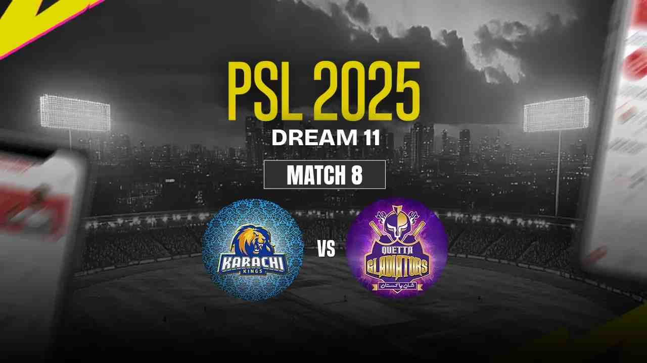 KAR vs QUE Dream11 Prediction, Karachi Kings vs Quetta Gladiators