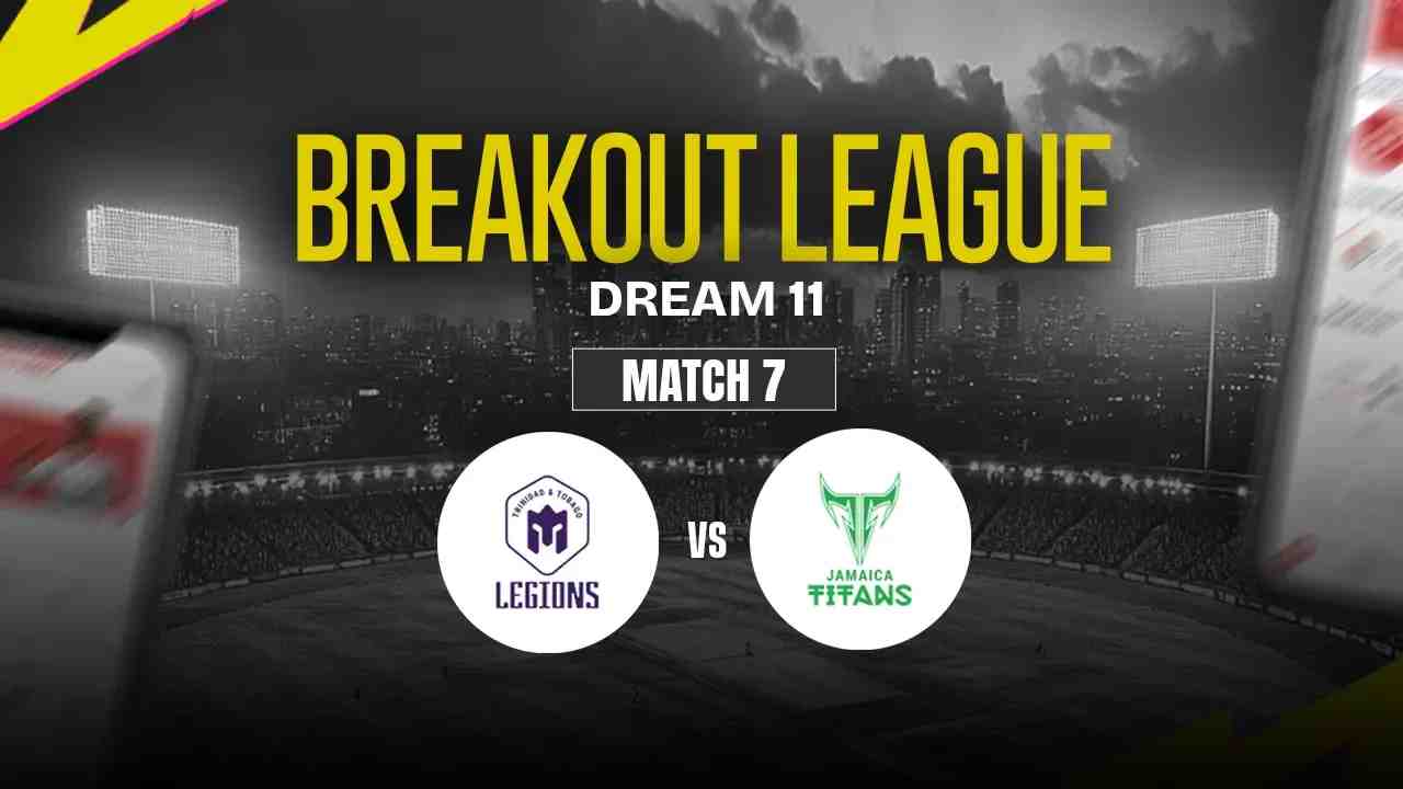 TTL vs JMT Dream11 Prediction, Trinidad & Tobago Legions vs Jamaica Titans