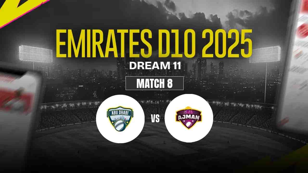 ABD vs AJM Dream11 Prediction, Abu Dhabi vs Ajman