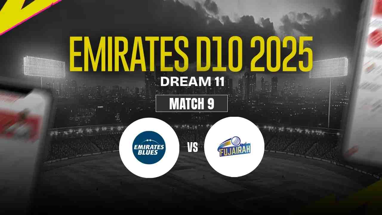 EMB vs FUJ Dream11 Prediction, Emirates Blues vs Fujairah