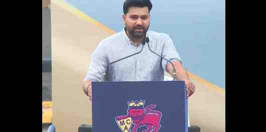 Rohit Sharma's emotional speech