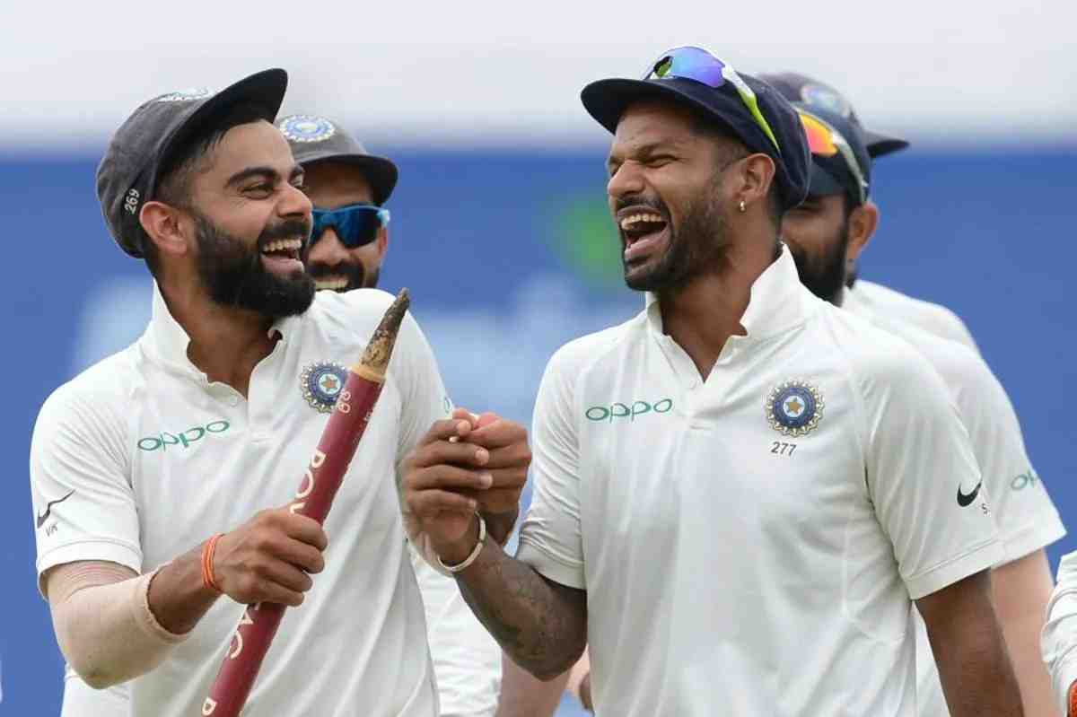 Shikhar Dhawan recalls fun dressing room moments