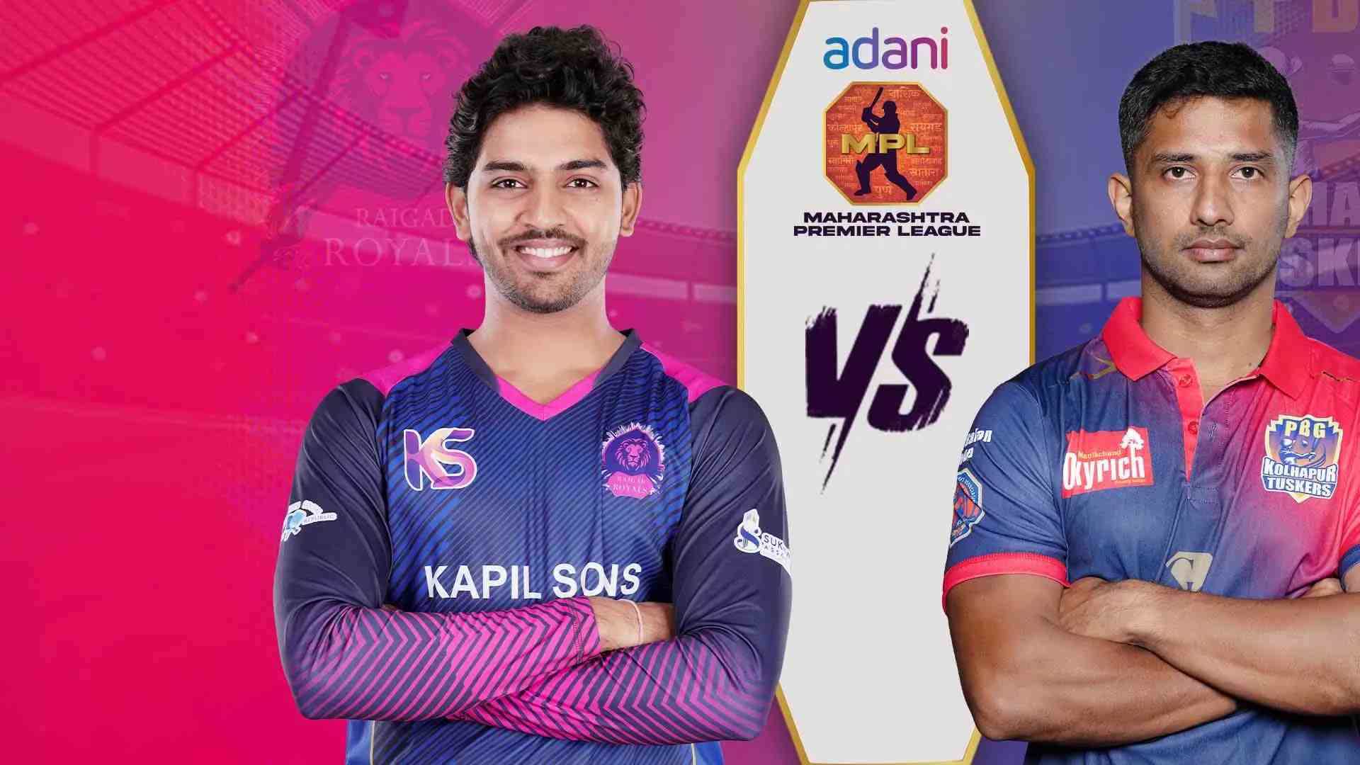 Kolhapur Tuskers vs Raigad Royals