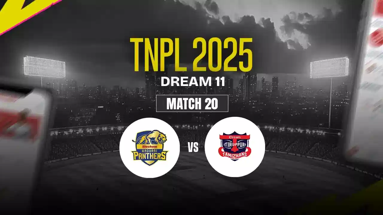 SMP vs ITT Dream11 Prediction, Siechem Madurai Panthers vs IDream Tiruppur Tamizhans