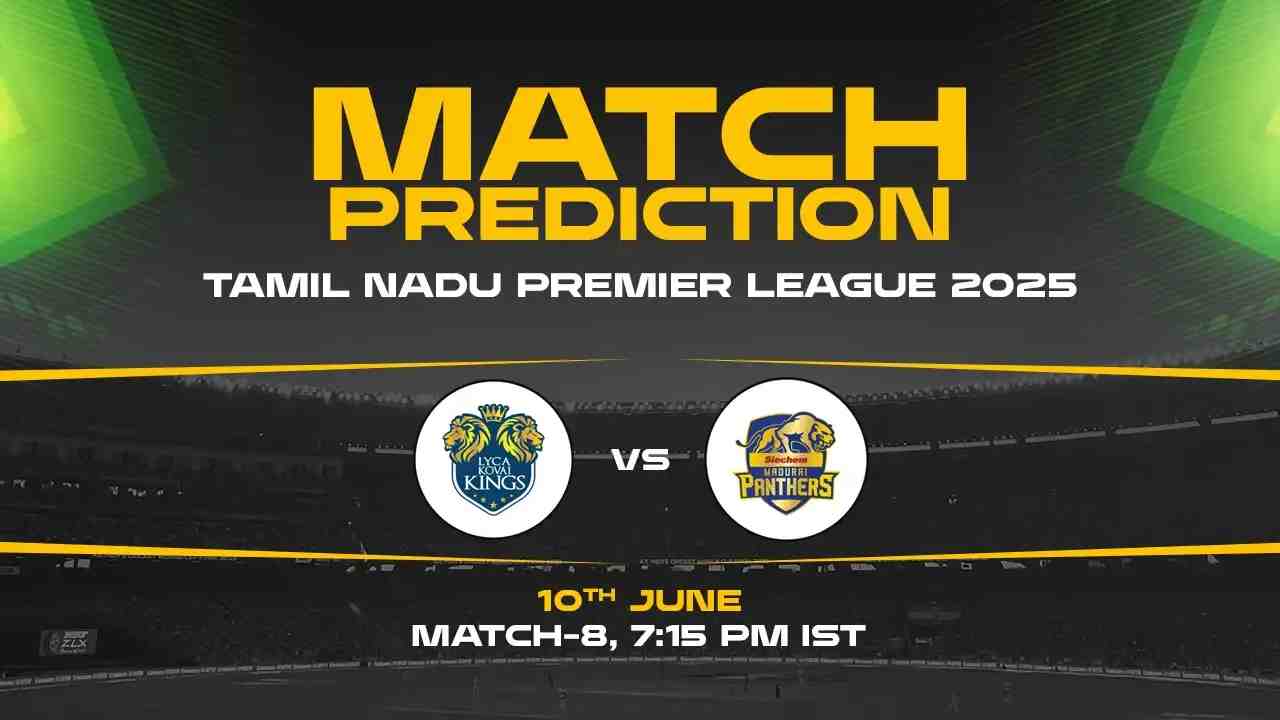 TNPL 2025: LKK vs SMP, 11th Match Prediction