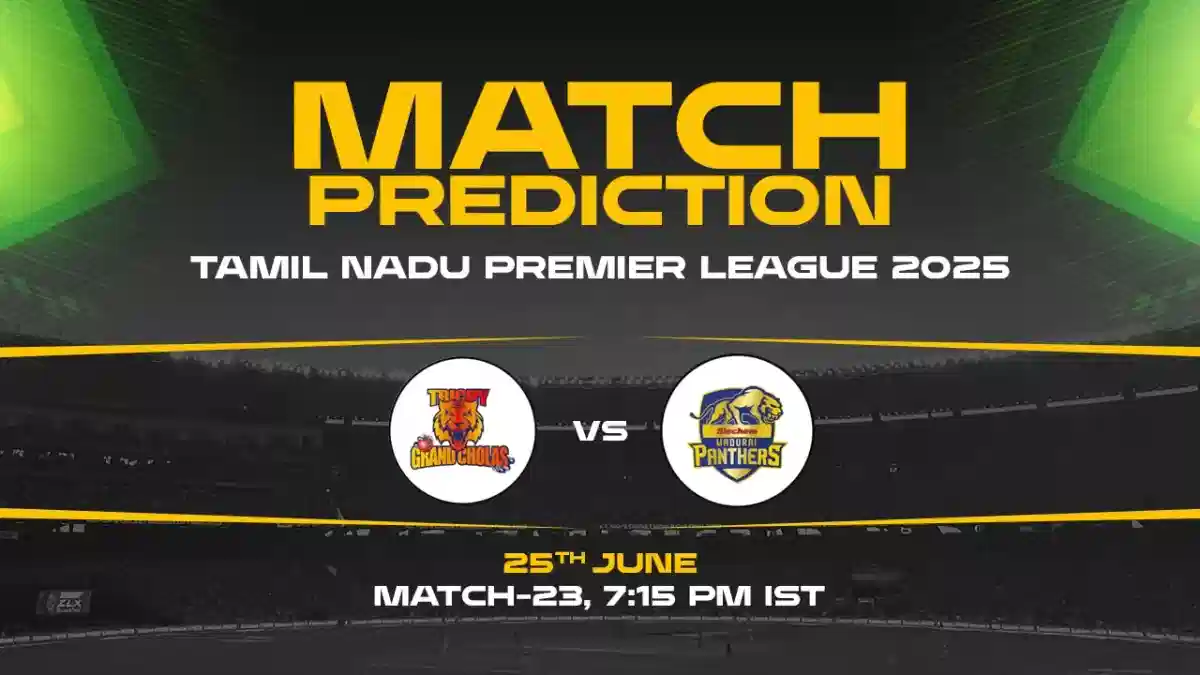 TNPL 2025: SMP vs TRO, 23rd Match Prediction