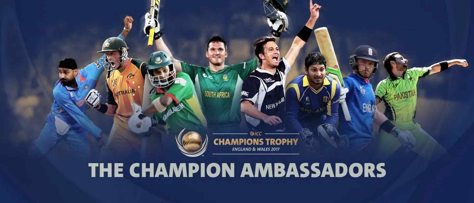 ICC names Sarfaraz Ahmed, Shikhar Dhawan, Shane Watson, and Tim Southee as Brand Ambassadors for the 2025 Champions Trophy