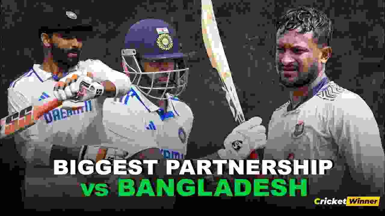 Biggest Partnership story for India vs Bangladesh | R Ashwin & Virat Kohli heroics