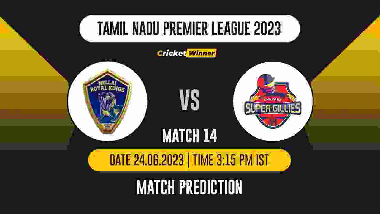 NRK vs CSG Match Prediction- Who Will Win Today’s IPL Match Between Nellai Royal Kings and Chepauk Super Gillies, TNPL 2023, 14th Match