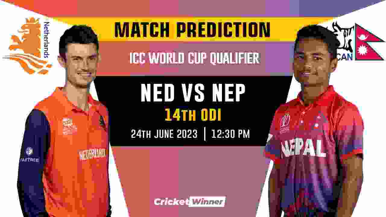 NEP vs NED World Cup Qualifier 14th Match Prediction- Who Will Win Today's Match Between Nepal and Netherlands