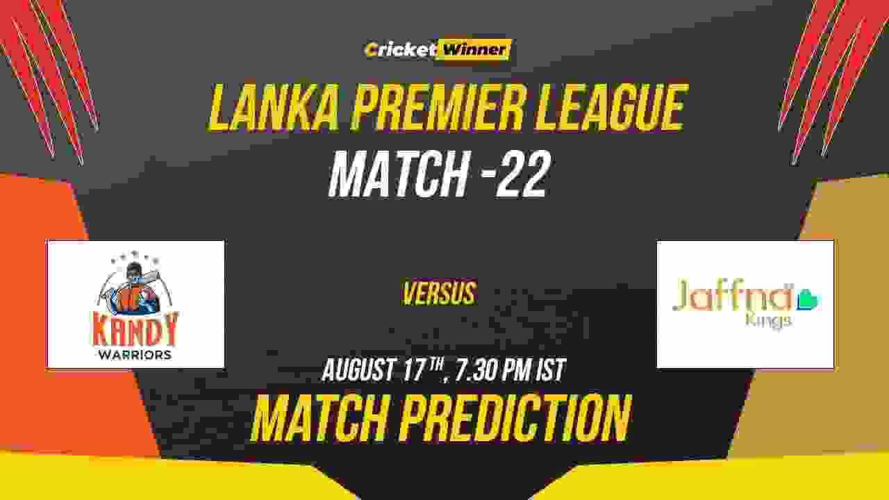 BLK vs JK Match Prediction- Who Will Win Today’s LPL Match Between B-Love Kandy and Jaffna Kings, LPL 2023, Eliminator