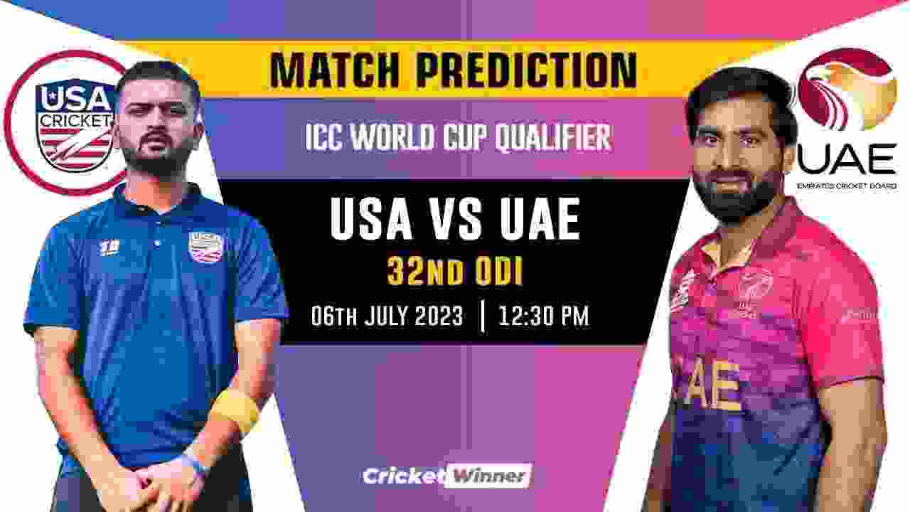 UAE vs USA 7th Place Play-Off Match Prediction- Who Will Win Today's Match Between UAE and USA
