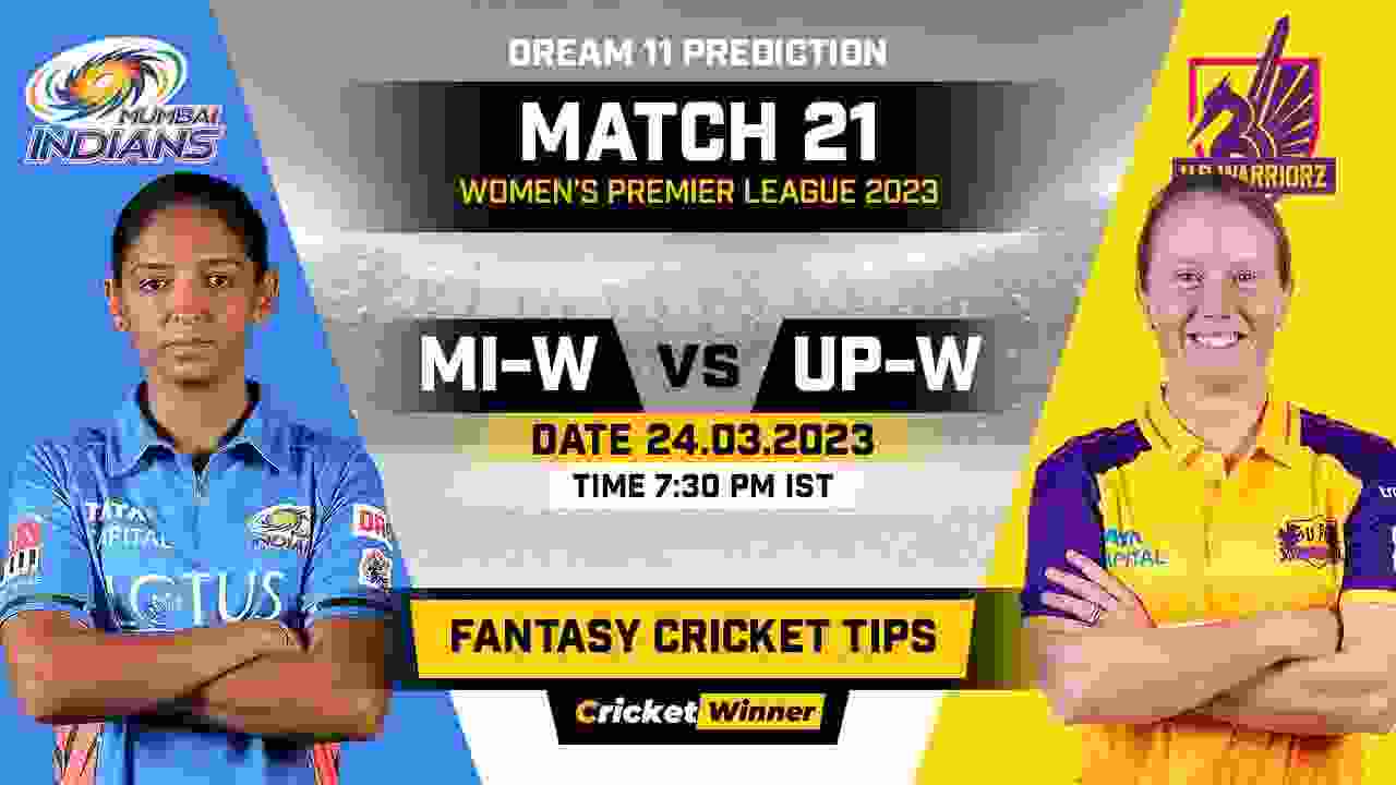 MI-W vs UP-W Dream11 Prediction, Fantasy Cricket Tips, Probable Playing XI, Pitch Report & Injury Updates For Eliminator Match