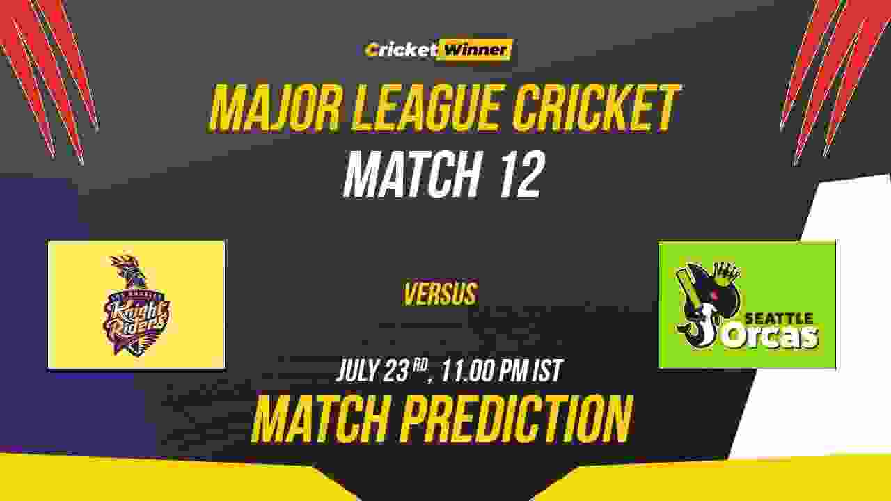 LAKR vs SEO Match Prediction- Who Will Win Today’s MLC Match Between Los Angeles Knight Riders and Seattle Orcas, MLC 2023, Match 12