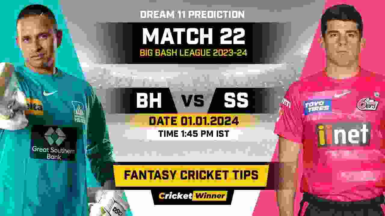 HEA vs SIX Dream11 Prediction, Fantasy Cricket Tips, Probable Playing XI, Pitch Report & Injury Updates For 22nd Match