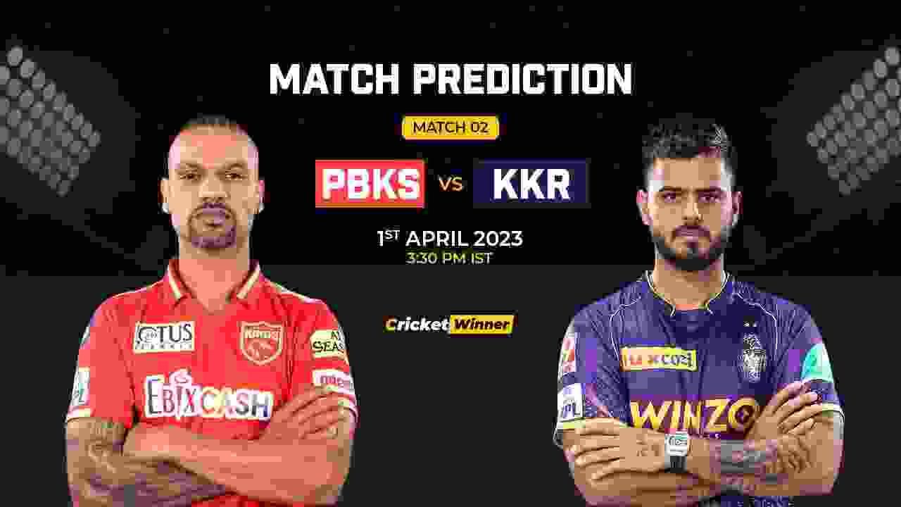 PBKS vs KKR Match Prediction- Who Will Win Today’s IPL Match Between Punjab Kings vs Kolkata Knight Riders, IPL 2023, Match 2