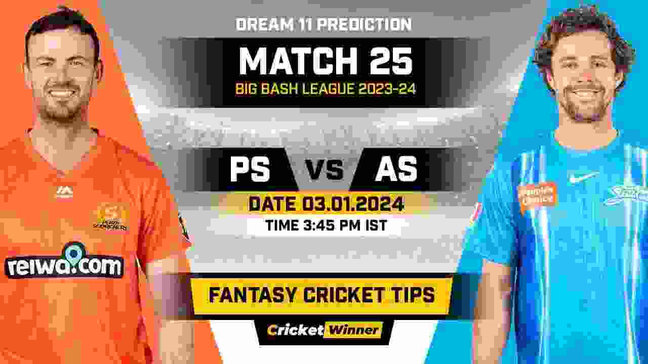 SCO vs STR Dream11 Prediction, Fantasy Cricket Tips, Probable Playing XI, Pitch Report & Injury Updates For 25th Match