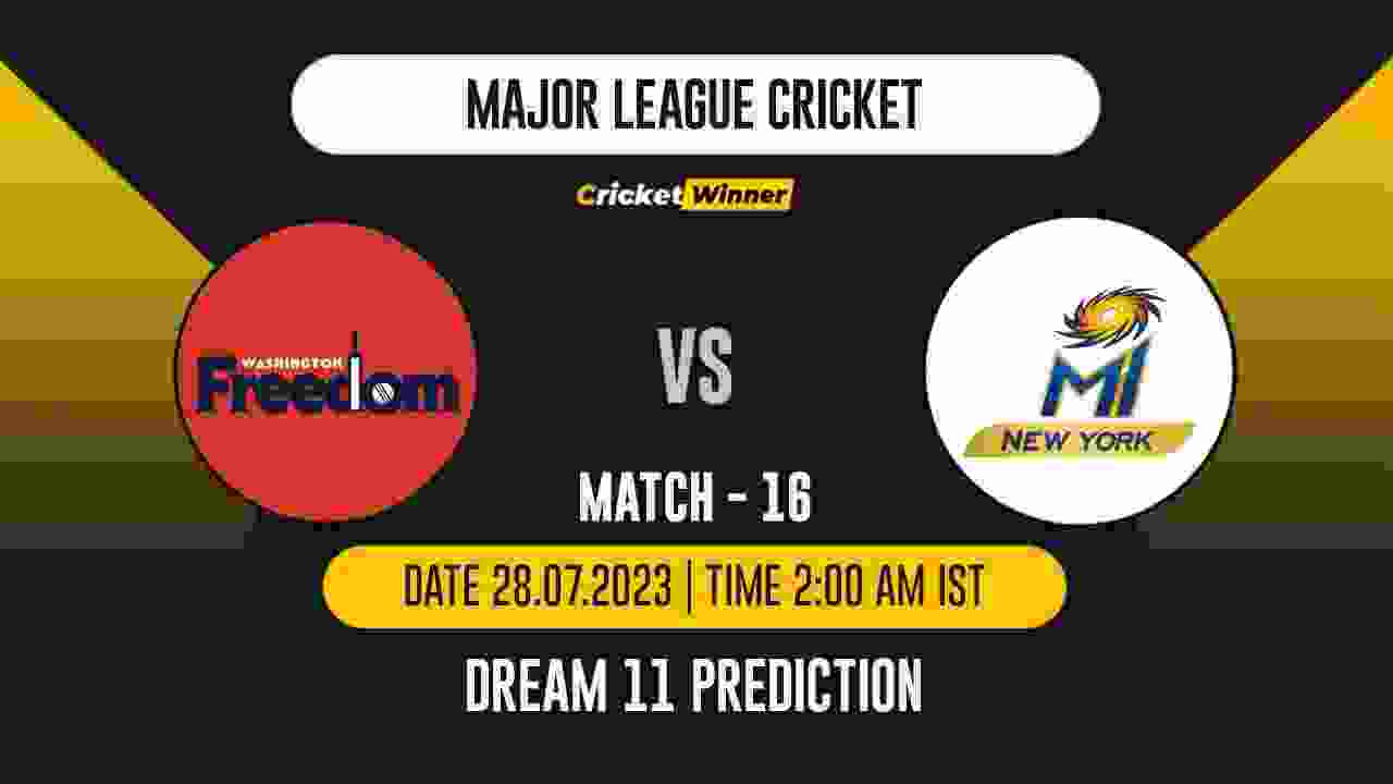 WAF vs MINY Dream11 Prediction, Fantasy Cricket Tips, Probable Playing XI, Pitch Report & Injury Updates For Eliminator Match