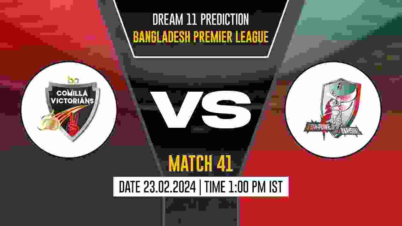 FBA vs COV Dream11 Prediction, Fantasy Cricket Tips, Probable Playing XI, Pitch Report & Injury Updates For 41th Match